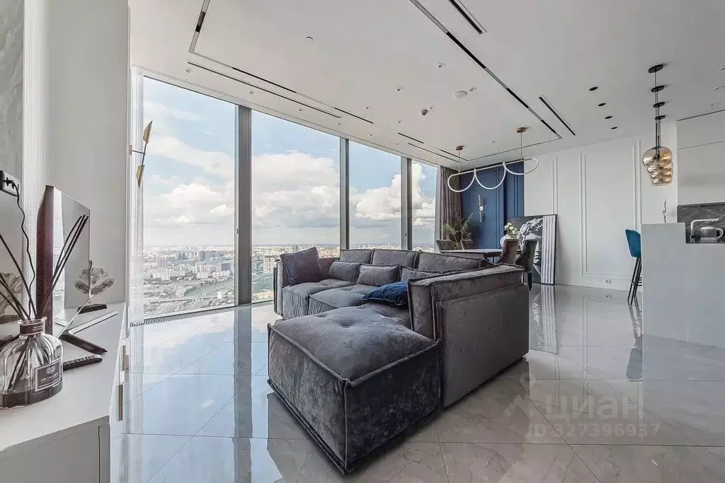 2-к кв. Москва 1-й Красногвардейский проезд, 22с2 (115.0 м) - Фото 1