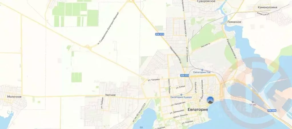 Участок в Крым, Сакский район, Уютненское с/пос, Братские дачи кп ул. ... - Фото 1