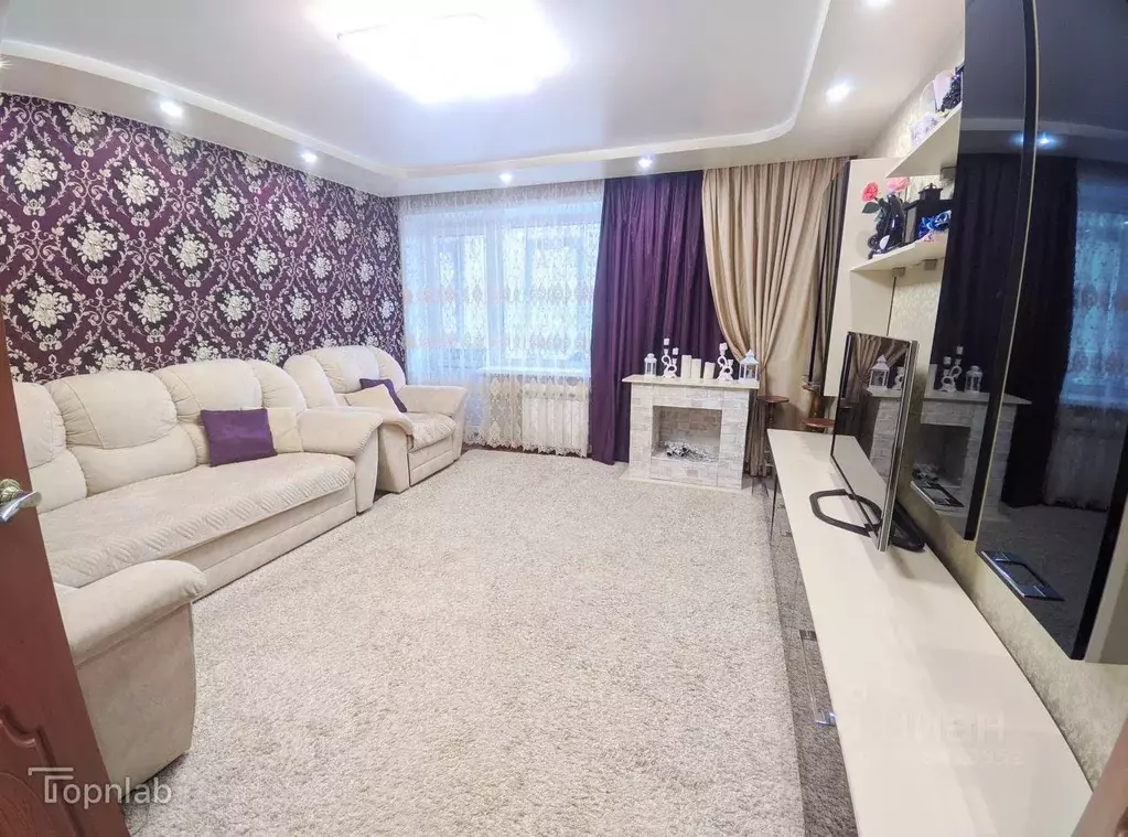 3-к кв. Пензенская область, Пенза просп. Строителей, 48 (60.1 м) - Фото 1