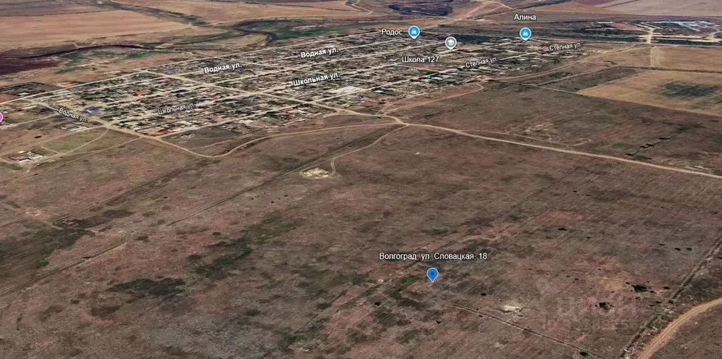 Участок в Волгоградская область, Волгоград ул. Словацкая, 18 (6.0 ... - Фото 2