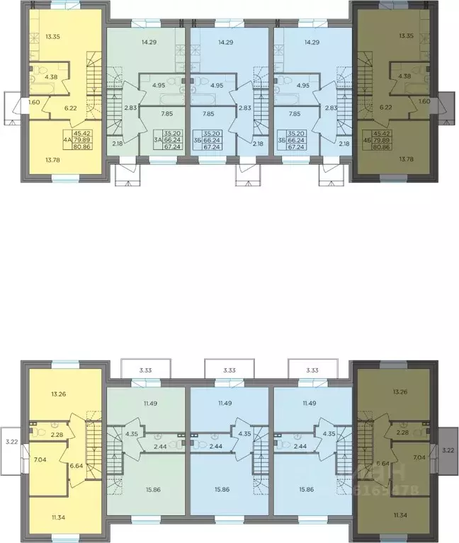 Таунхаус в Ленинградская область, Тосненский район, Федоровское ... - Фото 2