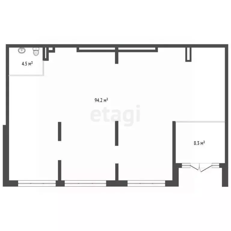 Помещение свободного назначения в Тюменская область, Тюменский ... - Фото 2