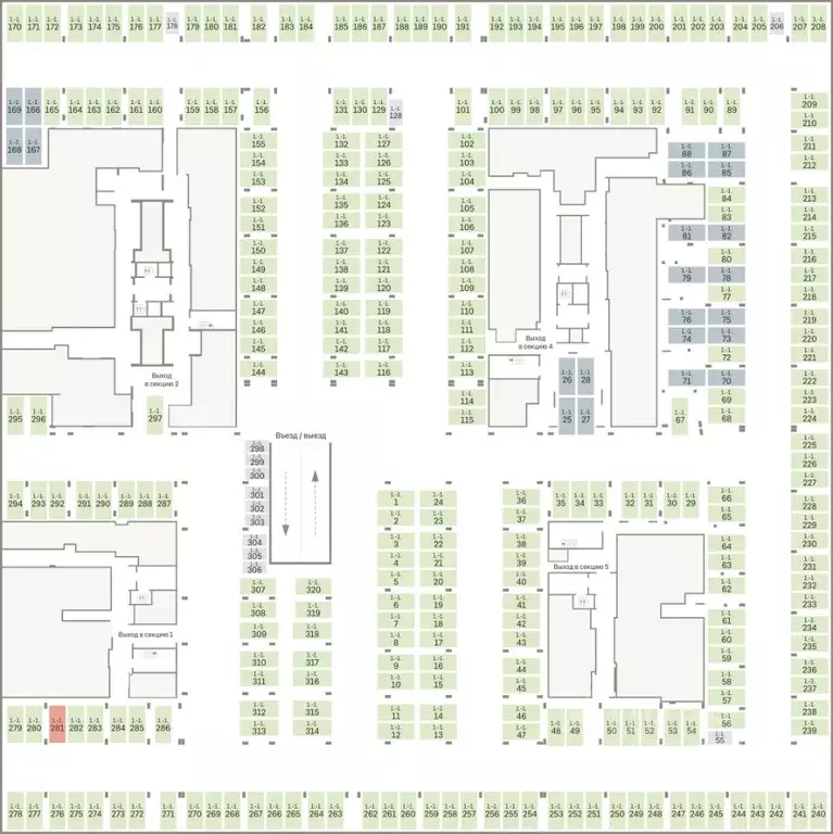 Гараж в Москва Квартал Герцена жилой комплекс, к2 (13 м) - Фото 1