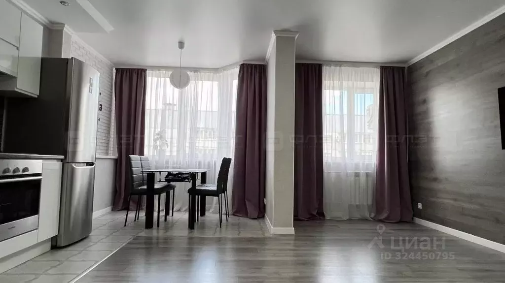 2-к кв. Татарстан, Казань ул. Четаева, 10 (66.2 м) - Фото 1