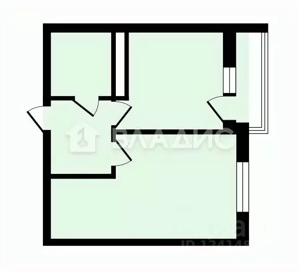 1-к кв. Москва, Москва, Троицк ул. Академика Дыхне, 4 (36.9 м) - Фото 2