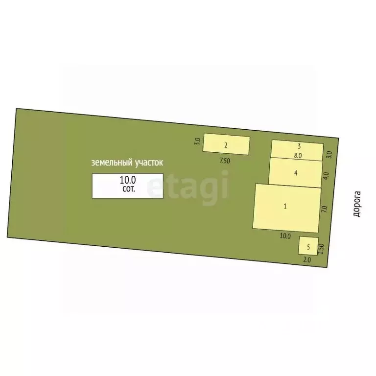 Участок в Томская область, Томский район, с. Моряковский Затон ул. ... - Фото 2