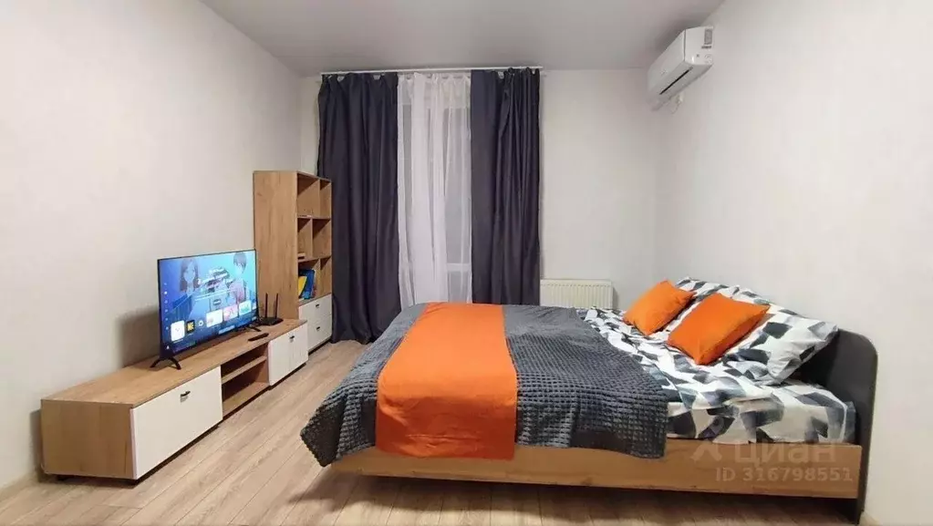 1-к кв. Воронежская область, Воронеж ул. Пескова, 3 (35.0 м) - Фото 1