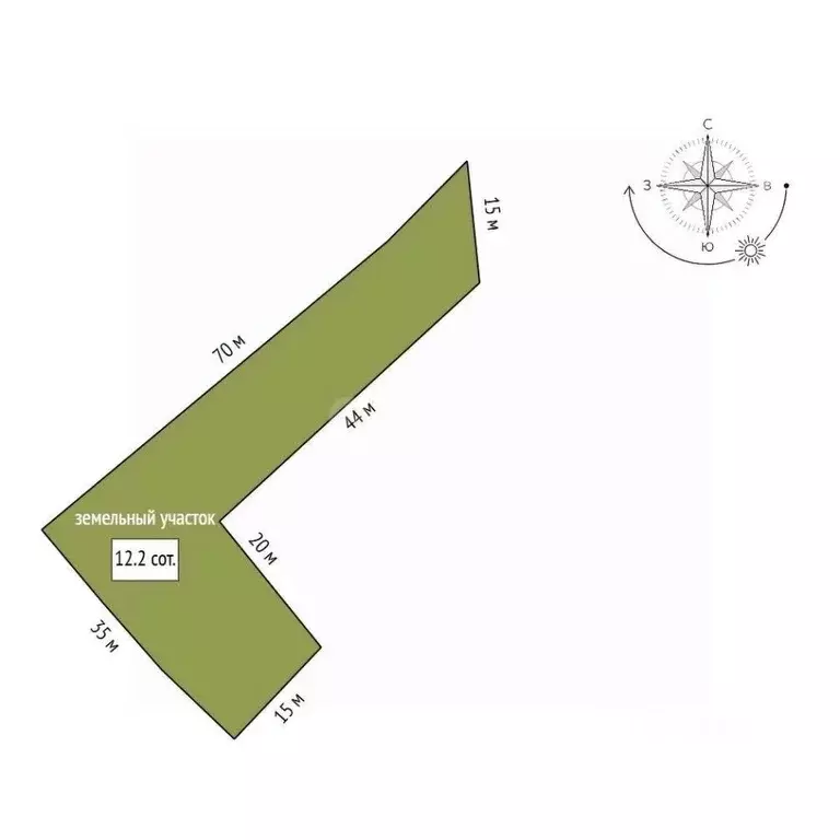 Участок в Амурская область, Благовещенск городской округ, пос. ... - Фото 2