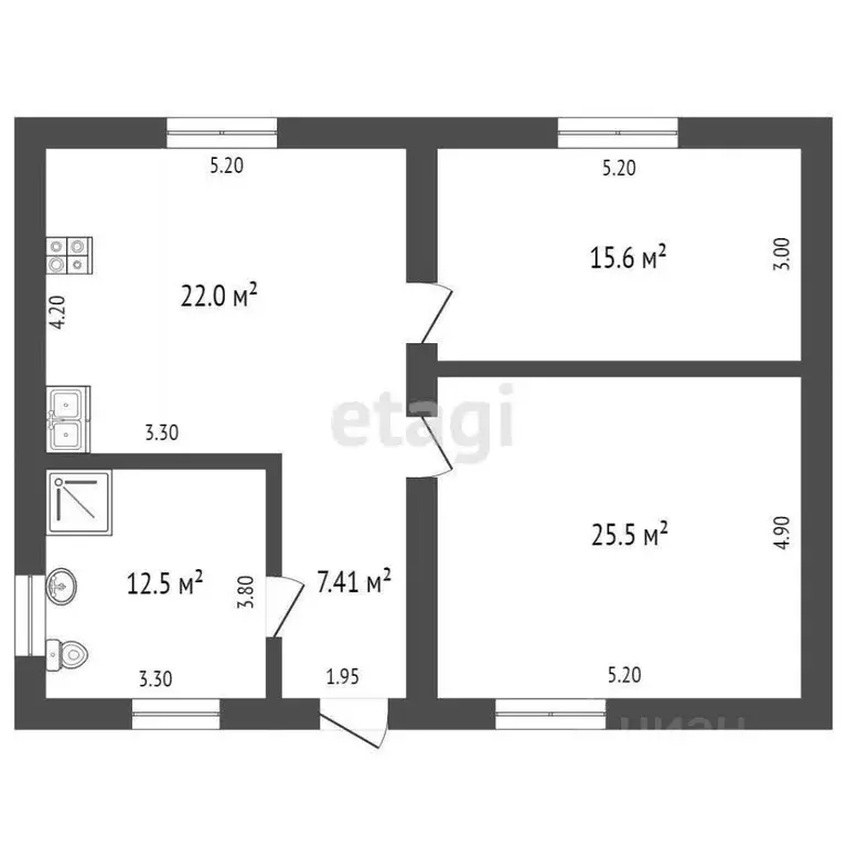 Дом в Тюменская область, Тюменский муниципальный округ, с. Перевалово ... - Фото 2