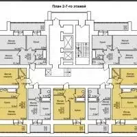 Квартира-студия, 27,4 м, 8/14 эт. - Фото 1
