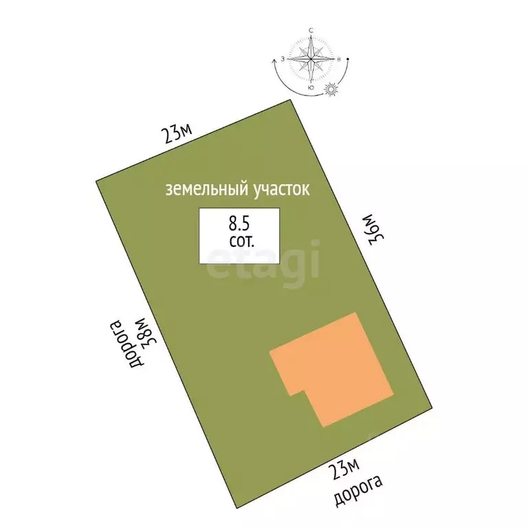 Дом в Тюменская область, Тюменский муниципальный округ, с. Каменка ул. ... - Фото 2