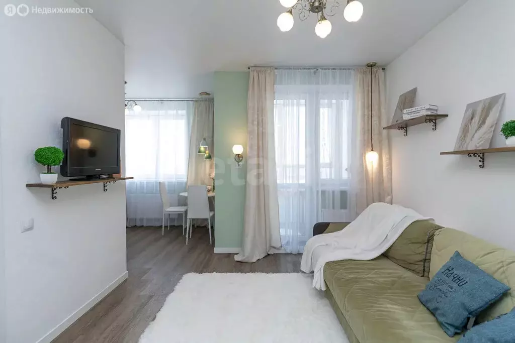 Квартира-студия: Тюмень, Дамбовская улица, 25к1 (24 м) - Фото 2