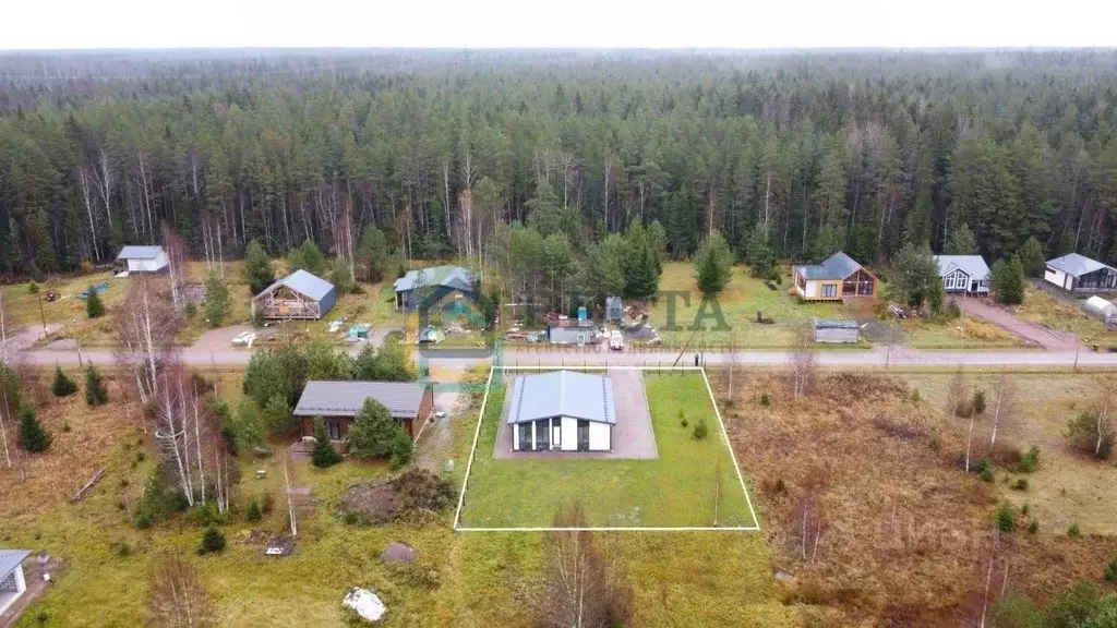 Дом в Ленинградская область, Выборгский район, Гончаровское с/пос, ... - Фото 1