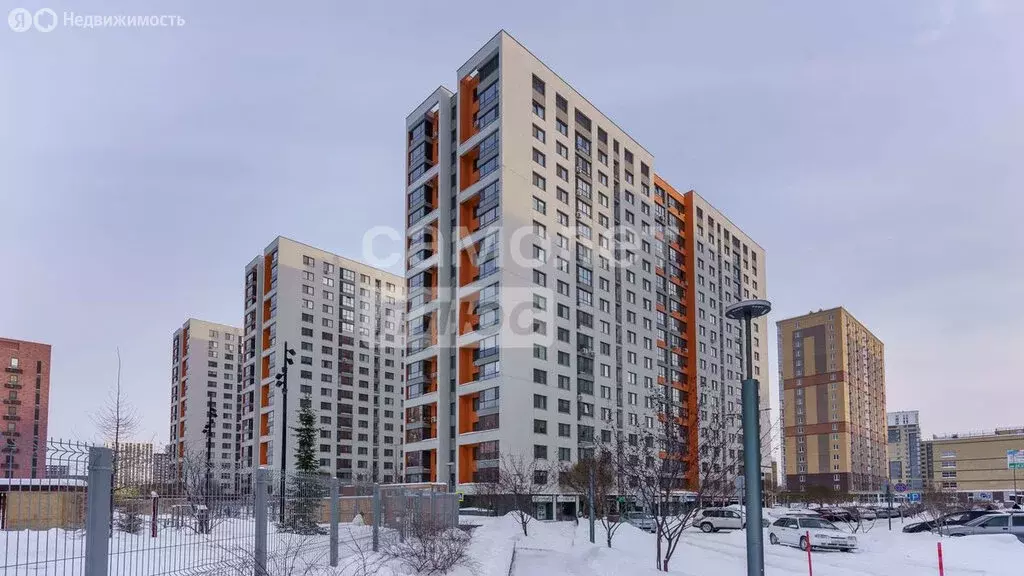 1-комнатная квартира: Тюмень, улица Ю.-Р.Г. Эрвье, 32к1 (30.6 м) - Фото 1