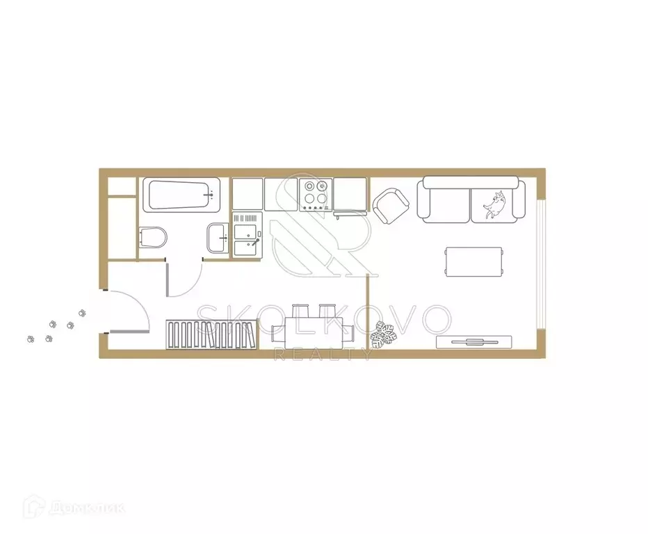 Продаётся квартира-студия, 30 м - Фото 0