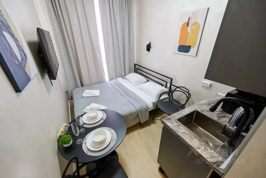 1-к кв. Москва ул. Большая Якиманка, 35С1 (15.0 м) - Фото 0