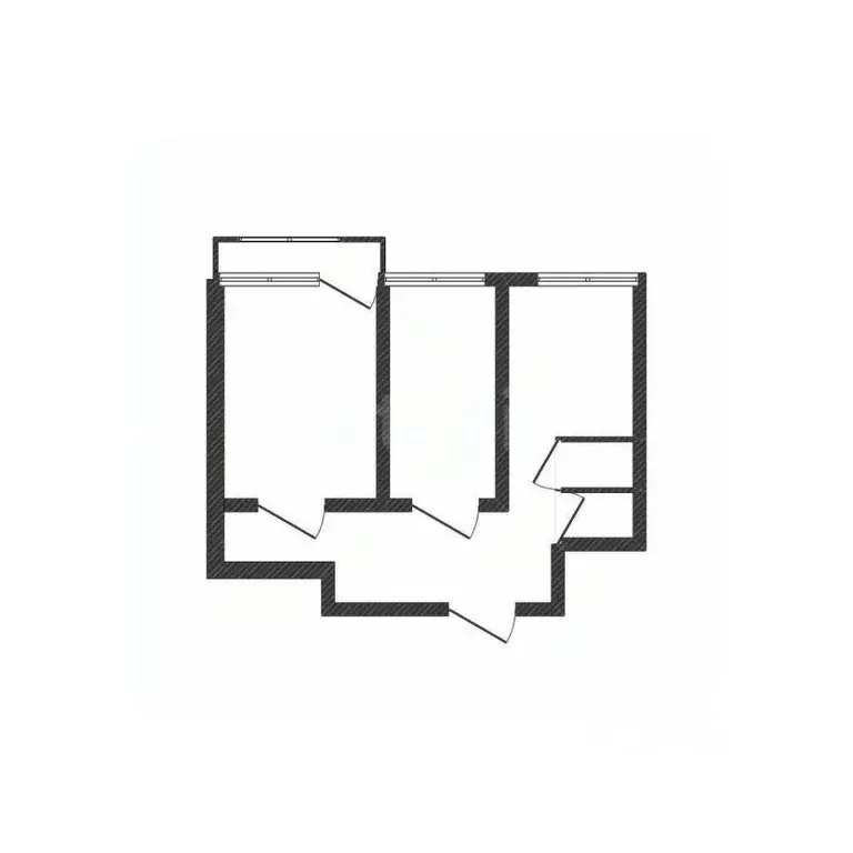 2-к кв. Смоленская область, Рославль 12-й мкр, 3 (50.1 м) - Фото 2