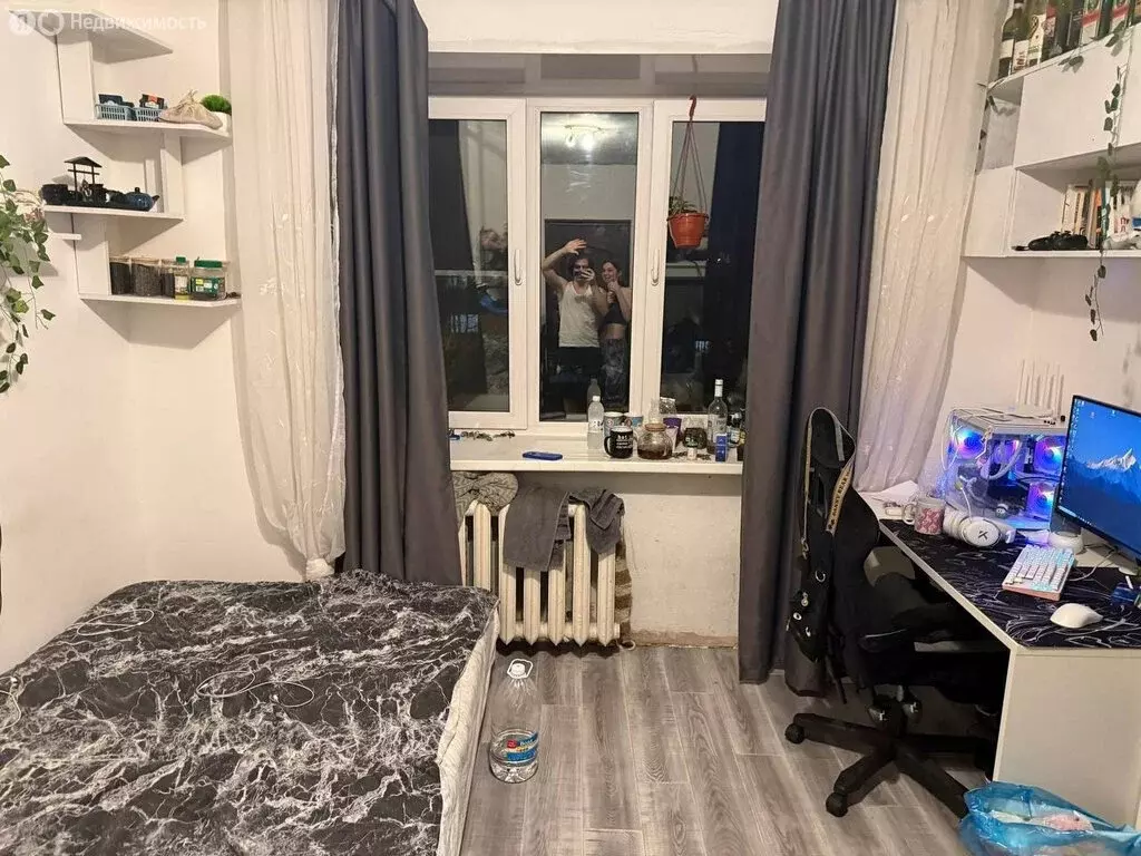 1к в -комнатной квартире (12.9 м) - Фото 1