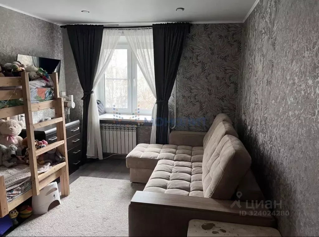 1-к кв. Нижегородская область, Нижний Новгород ул. Юлиуса Фучика, 10 ... - Фото 1