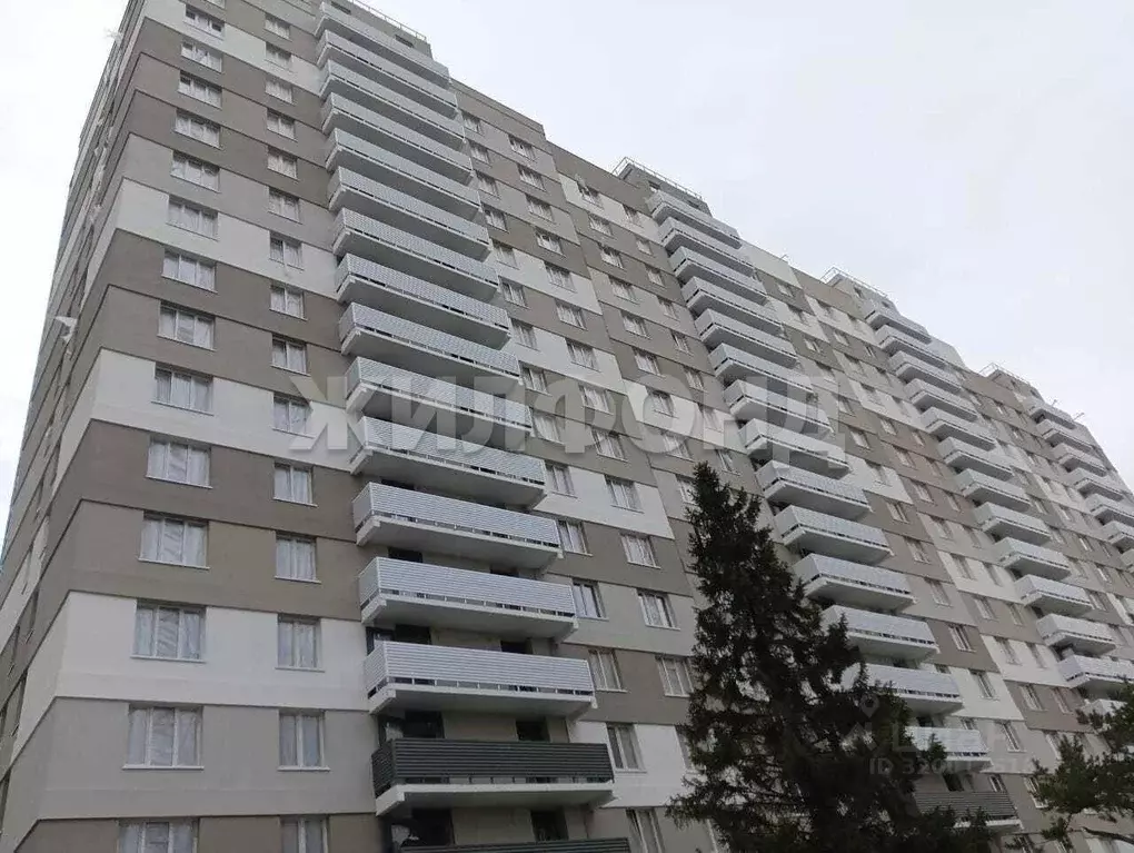 1-к кв. Новосибирская область, Новосибирск Вилюйская ул., 1 (38.0 м) - Фото 0