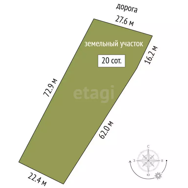 Участок в Нижний Суык-Су, улица Татарстан (20 м) - Фото 0