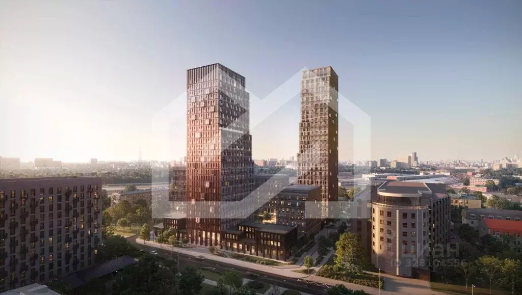 Помещение свободного назначения в Москва Пейв жилой комплекс (48 м) - Фото 1