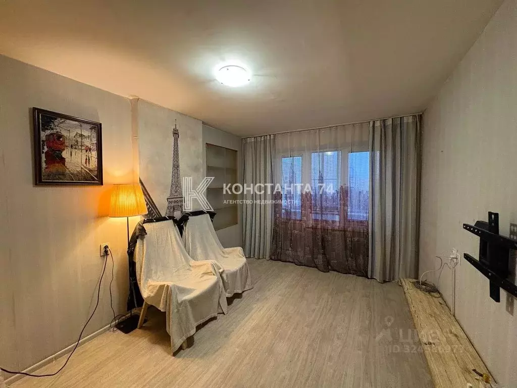 1-к кв. Челябинская область, Челябинск просп. Победы, 289 (30.6 м) - Фото 1