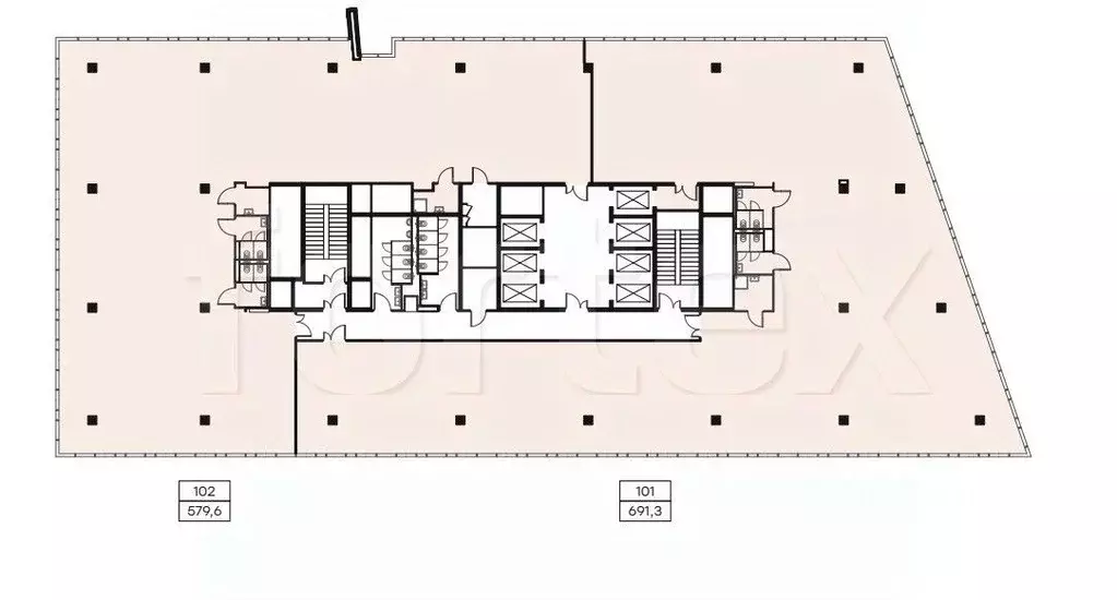 Офис в Москва ул. Академика Семенихина, 2 (580 м) - Фото 1