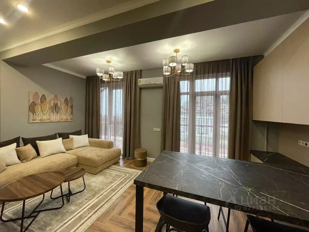 2-к кв. Краснодарский край, Сочи Бытха мкр, ул. Бытха, 2Б (65.0 м) - Фото 2