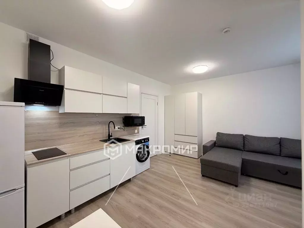 Студия Санкт-Петербург ул. Чарушинская, 32 (23.0 м) - Фото 1