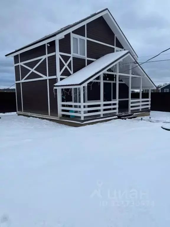 Дом в Московская область, Чехов городской округ, д. Баранцево, ... - Фото 0