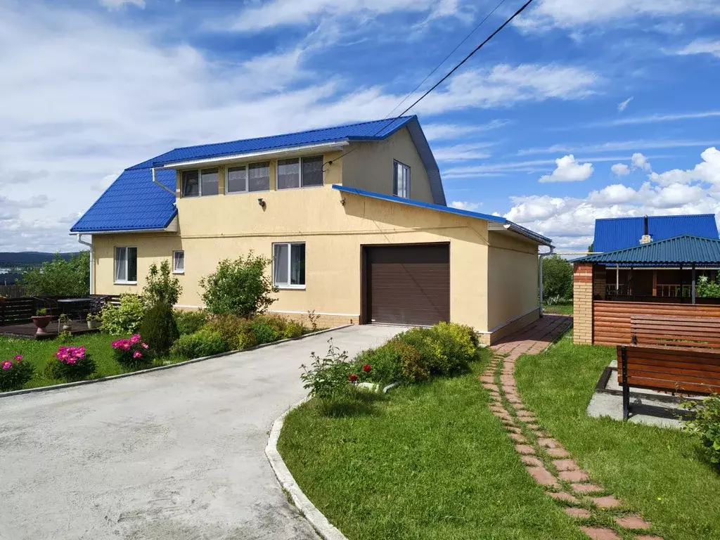 Коттедж в Свердловская область, Полевской Зеленая ул., 1Б (180 м) - Фото 1