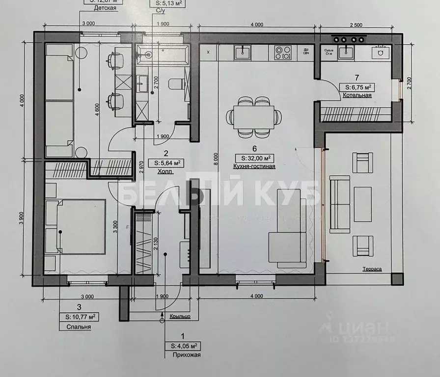 Дом в Курская область, Курск ул. Памяти, 49/1 (95 м) - Фото 2