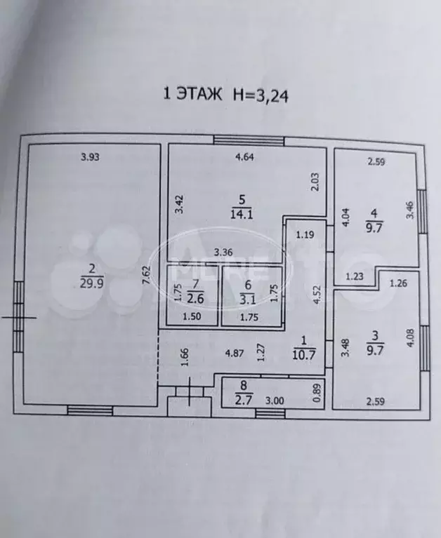 Дом 87,7 м на участке 8 сот. - Фото 0