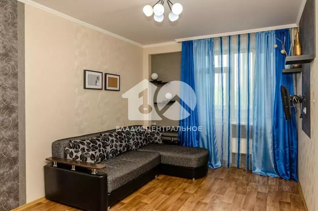 1-к кв. Новосибирская область, Новосибирск ул. Залесского, 5 (39.0 м) - Фото 0