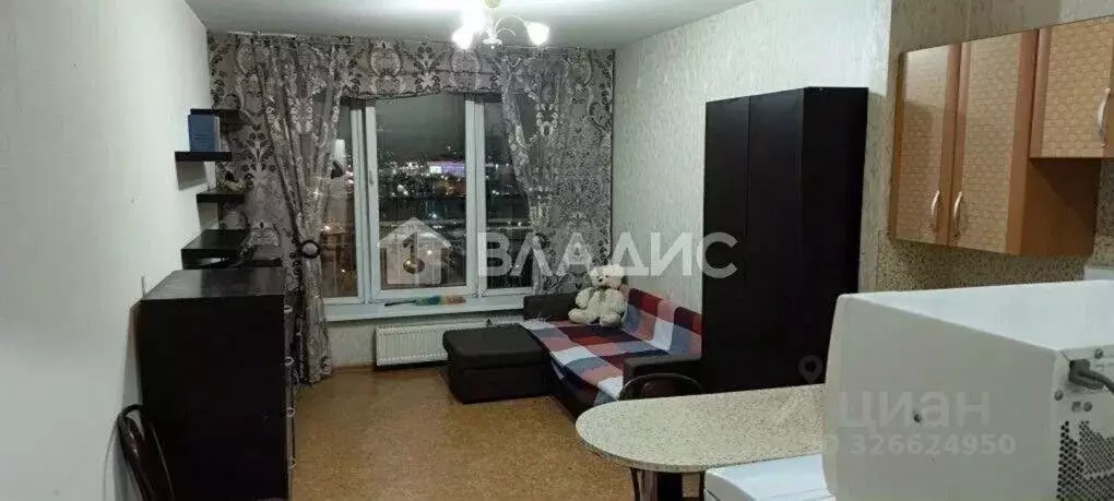 Студия Санкт-Петербург ул. Турку, 1к2 (26.0 м) - Фото 1