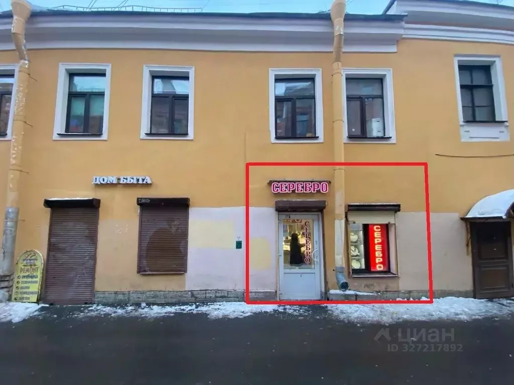 Торговая площадь в Санкт-Петербург Кузнечный пер., 17/2 (19 м) - Фото 1