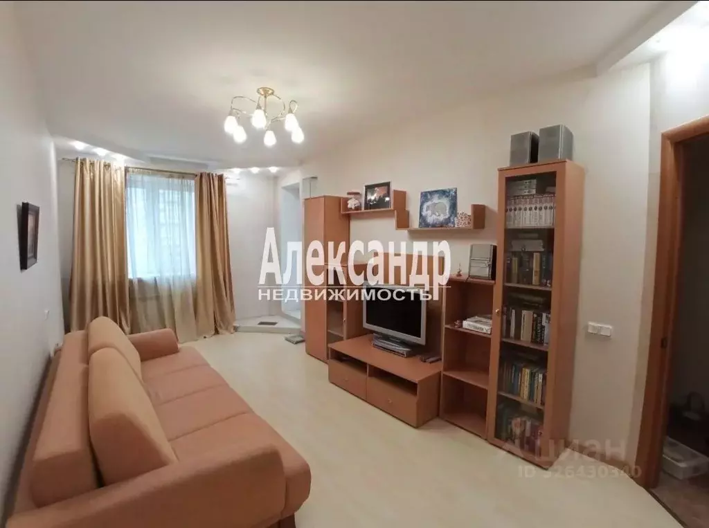 1-к кв. Санкт-Петербург ул. Ильюшина, 8 (46.8 м) - Фото 0