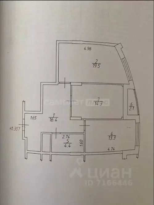 2-к кв. Московская область, Химки ул. Бабакина, 15 (67.9 м) - Фото 2