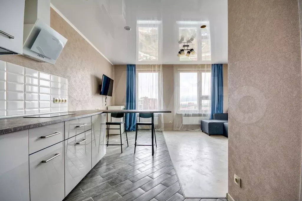Квартира-студия, 28 м, 19/22 эт. - Фото 1