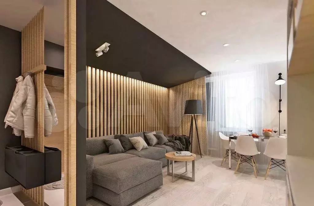 Квартира-студия, 31,9 м, 2/11 эт. - Фото 0