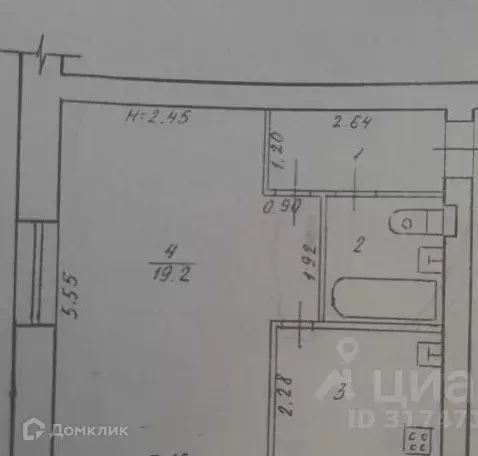 Продаётся 1-к квартира, 31.3 м - Фото 0