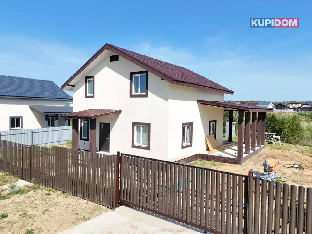 Дом в Калужская область, Боровский район, Совьяки с/пос, Боровики-2 кп ... - Фото 2