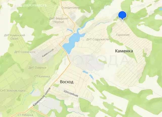 Участок в Каменский сельсовет, микрорайон Гармония, 1-я улица, 26 (17 ... - Фото 0