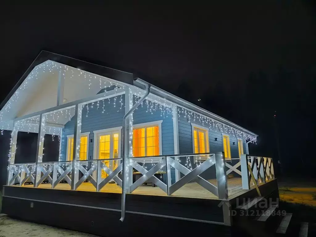 Дом в Ленинградская область, Приозерский район, Плодовское с/пос, пос. ... - Фото 2