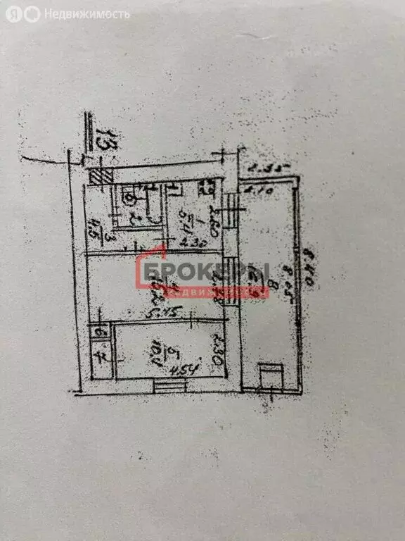 2-комнатная квартира: Алушта, Базарный переулок, 1 (55 м) - Фото 2