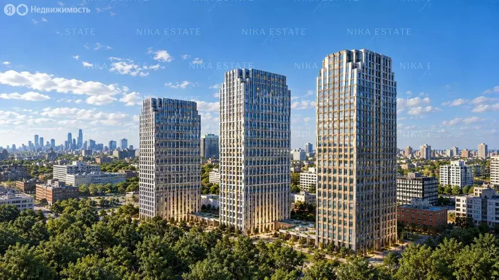3-комнатная квартира: Москва, Дербеневская улица, 20А (87.8 м) - Фото 1