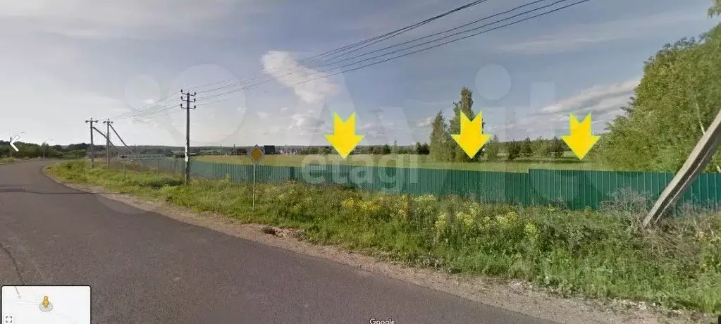 Участок в Калужская область, Боровский район, Совьяки с/пос, д. ... - Фото 2