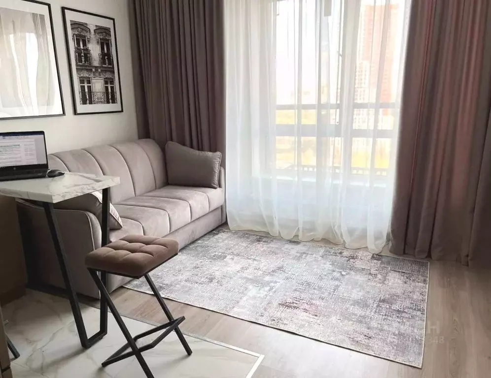 Студия Москва Аминьевское ш., 4Дк3литА (24.9 м) - Фото 1