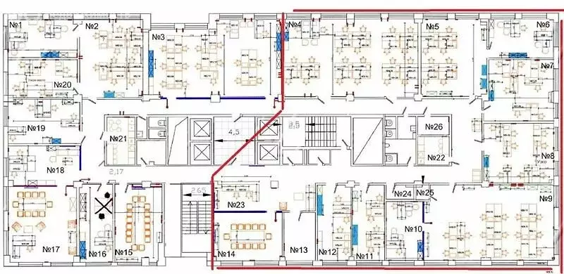 Офис (530 м) - Фото 1